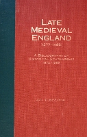 Book Cover for Late Medieval England (1377-1485) by Joel T Rosenthal