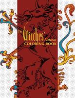 Book Cover for The Witches' Almanac Coloring Book by Andrew Theitic