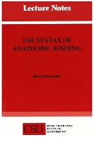 Book Cover for The Syntax of Anaphoric Binding by Mary Professor of Syntax Dalrymple