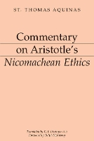 Book Cover for Commentary on Aristotle`s Nicomachean Ethics by Thomas Aquinas