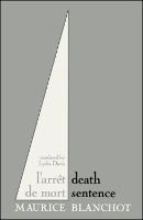 Book Cover for Death Sentence by Maurice Blanchot