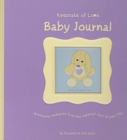 Book Cover for Keepsake of Love Baby Journal by Alex A. Lluch