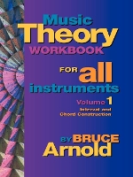 Book Cover for Music Theory Workbook for All Instruments by Bruce E. Arnold