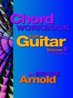 Book Cover for Chord Workbook for Guitar Volume One by Bruce E. Arnold