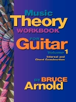 Book Cover for Music Theory Workbook for Guitar by Bruce E. Arnold