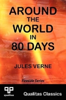 Book Cover for Around the World in 80 Days (Qualitas Classics) by Jules Verne