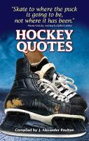 Book Cover for Hockey Quotes by J. Alexander Poulton