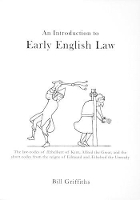 Book Cover for An Introduction to Early English Law by Bill Griffiths