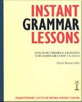 Book Cover for Instant Grammar Lessons by Alan Battersby