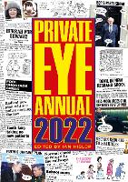 Book Cover for Private Eye Annual 2022 by Ian Hislop