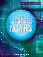 Book Cover for Higher GCSE Maths Homework Book by Michael White