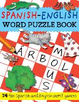 Book Cover for Word Puzzles Spanish-English by Catherine Bruzzone, Rachel Croxon, Louise Millar