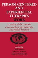 Book Cover for Person-centered and Experiential Therapies Work by Mick Cooper