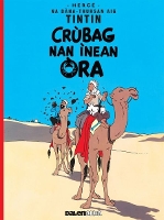 Book Cover for Tintin: Crùbag Nan Ìnean Òra (Gaelic) by Hergé