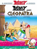 Book Cover for Asterix Agus Cleopatra (Gaelic) by René Goscinny