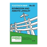 Book Cover for Chiltern Society Footpath Map No. 5 - Bovingdon and Abbots Langley by Nick Moon