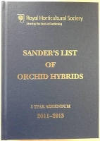 Book Cover for Sander's List of Orchid Hybrids 3 Year Addendum 2011–2013 by Julian Shaw