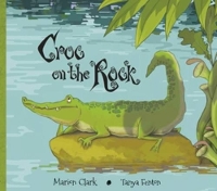 Book Cover for Croc On The Rock by Marion Clark