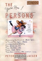 Book Cover for The Persons by Peter Jaeger