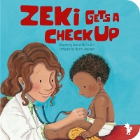 Book Cover for Zeki Gets A Checkup by Anna McQuinn