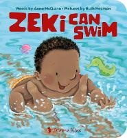 Book Cover for Zeki Can Swim by Anna McQuinn