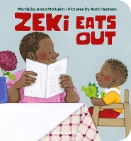 Book Cover for Zeki Eats Out by Anna McQuinn