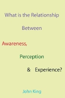 Book Cover for What is the Relationship Between Awareness, Perception & Experience? by John King