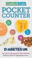 Book Cover for Carbs & Cals Pocket Counter by Chris Cheyette, Yello Balolia
