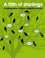 Book Cover for Filth of Starlings: A Compilation of Bird Collective Nouns by PatrickGeorge