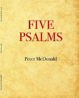 Book Cover for Five Psalms by Peter McDonald