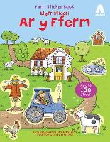 Book Cover for Llyfr Sticeri ar y Fferm/Farm Sticker Book by Sam Taplin