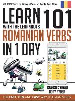 Book Cover for Learn 101 Romanian Verbs in 1 Day by Rory Ryder