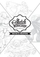 Book Cover for Sketch Workshop: Mech & Weapon Design by 3dtotal Publishing
