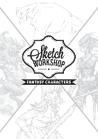 Book Cover for Sketch Workshop: Fantasy Characters by 3dtotal Publishing