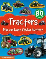 Book Cover for Play and Learn Sticker Activity: Tractors by Chez Picthall