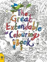 Book Cover for The Great Extendable Colouring Book by Sam Hutchinson