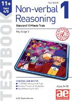 Book Cover for 11+ Non-verbal Reasoning Year 4/5 Testbook 1 by Stephen C. Curran, Andrea F. Richardson