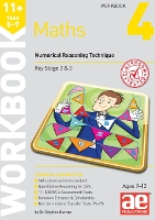 Book Cover for 11+ Maths Year 5-7 Workbook 4 by Stephen C. Curran