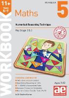 Book Cover for 11+ Maths Year 5-7 Workbook 5 by Stephen C. Curran