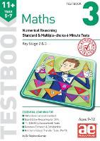 Book Cover for 11+ Maths Year 5-7 Testbook 3 by Stephen C. Curran