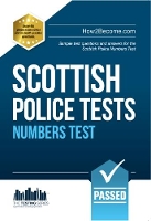 Book Cover for Scottish Police Numbers Tests by Richard McMunn