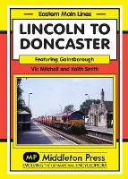 Book Cover for Lincoln to Doncaster by Vic Mitchell