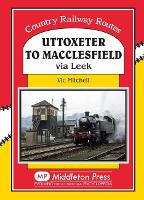 Book Cover for Uttoxeter to Macclesfield by Vic Mitchell