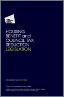 Book Cover for Housing Benefit and Council Tax Reduction Legislation by Child Poverty Action Group