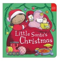 Book Cover for Little Santa's Christmas by Algy Craig Hall