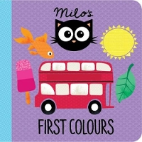 Book Cover for Milo's First Colours by Rowena Blyth