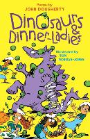 Book Cover for Dinosaurs and Dinner-Ladies by John Dougherty