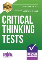 Book Cover for Critical Thinking Tests by How2Become