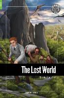 Book Cover for The Lost World - Foxton Reader Level-1 (400 Headwords A1/A2) with free online AUDIO by Sir Arthur Conan Doyle