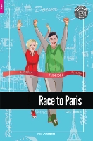 Book Cover for Race to Paris - Foxton Reader Starter Level (300 Headwords A1) with free online AUDIO by David Llewellyn